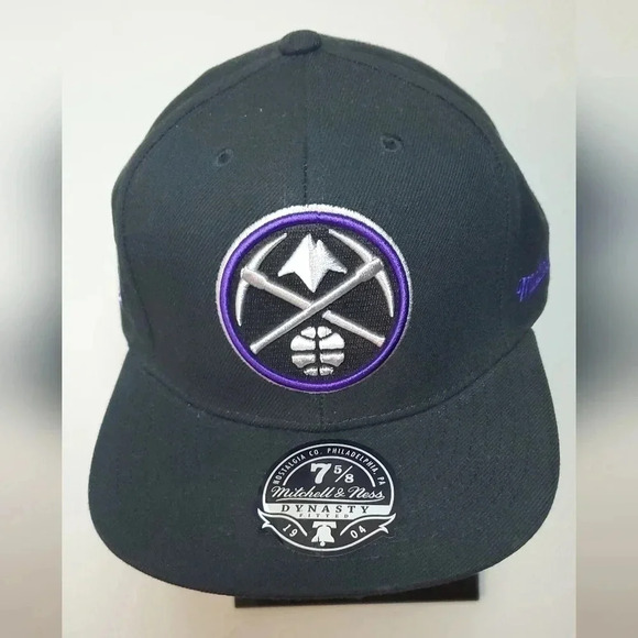 Mitchell & Ness Denver Nuggets 40th Anniversary PacSun Exclusive Fitted‎ 7 5/8 - Picture 1 of 8